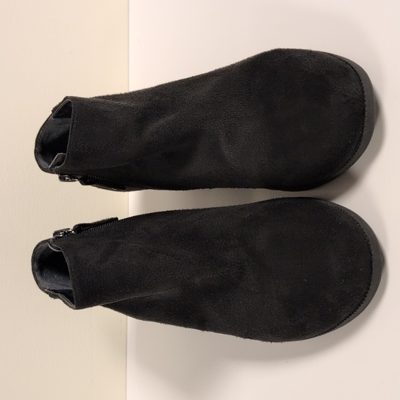 Dr. Scholl's Brendel Ankle Bootie Memory Foam Side Zip Boots Black 9M - Picture 4 of 13